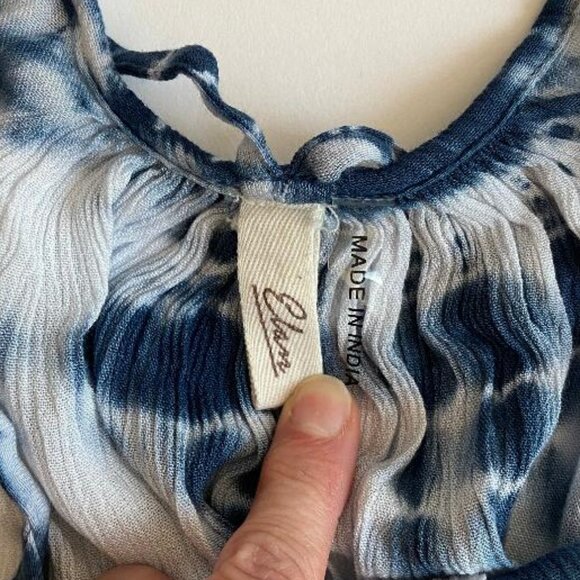 🆕 Elan Tie-Dye Blue Cover-up Slip dress - Picture 8 of 9
